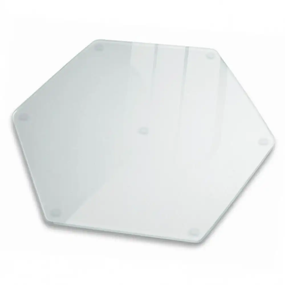 Tocător de bucătărie hexagonal semitransparent