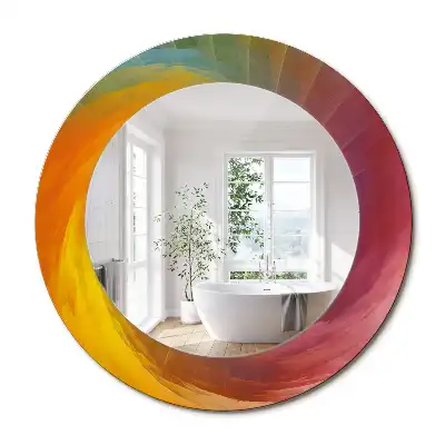 Oglindă rotundă decorativă pentru perete