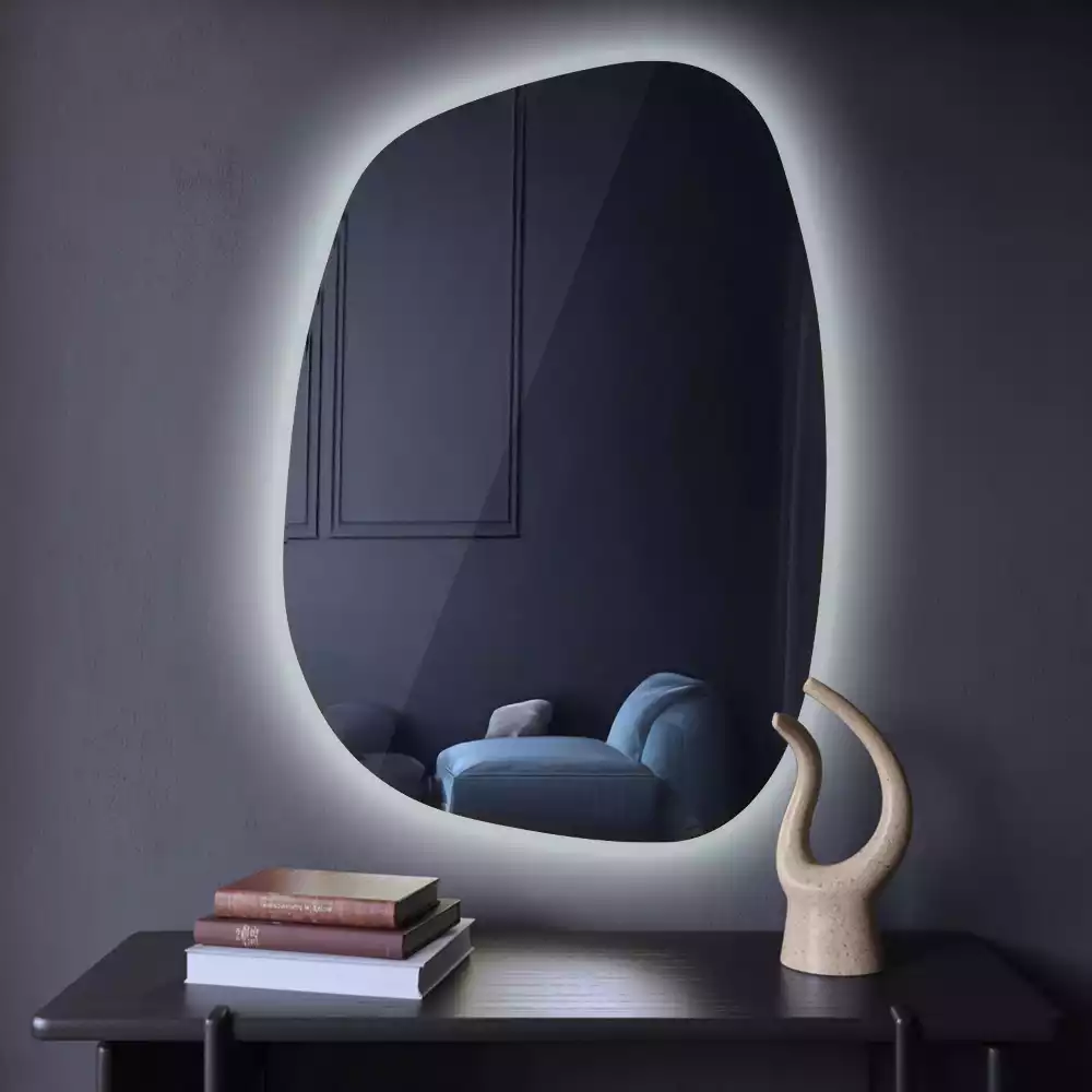 Oglindă pentru machiaj cu iluminare LED