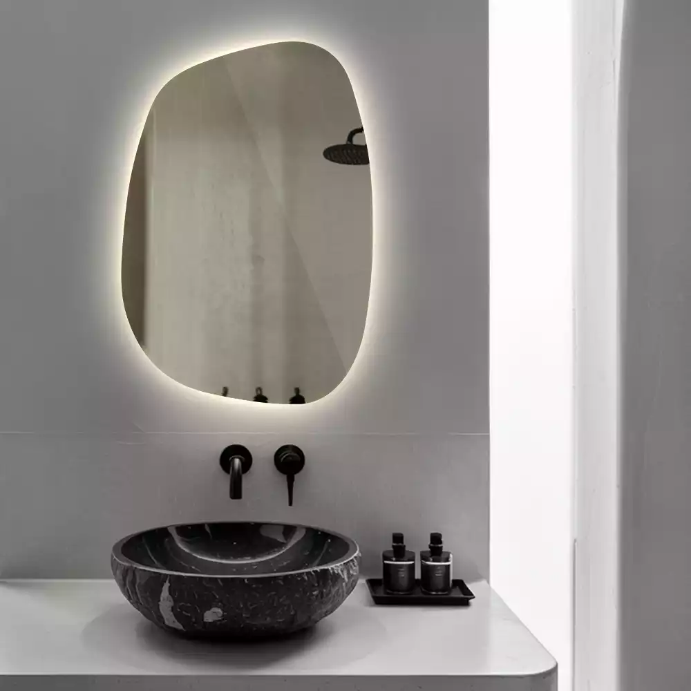 Oglindă pentru machiaj cu iluminare LED