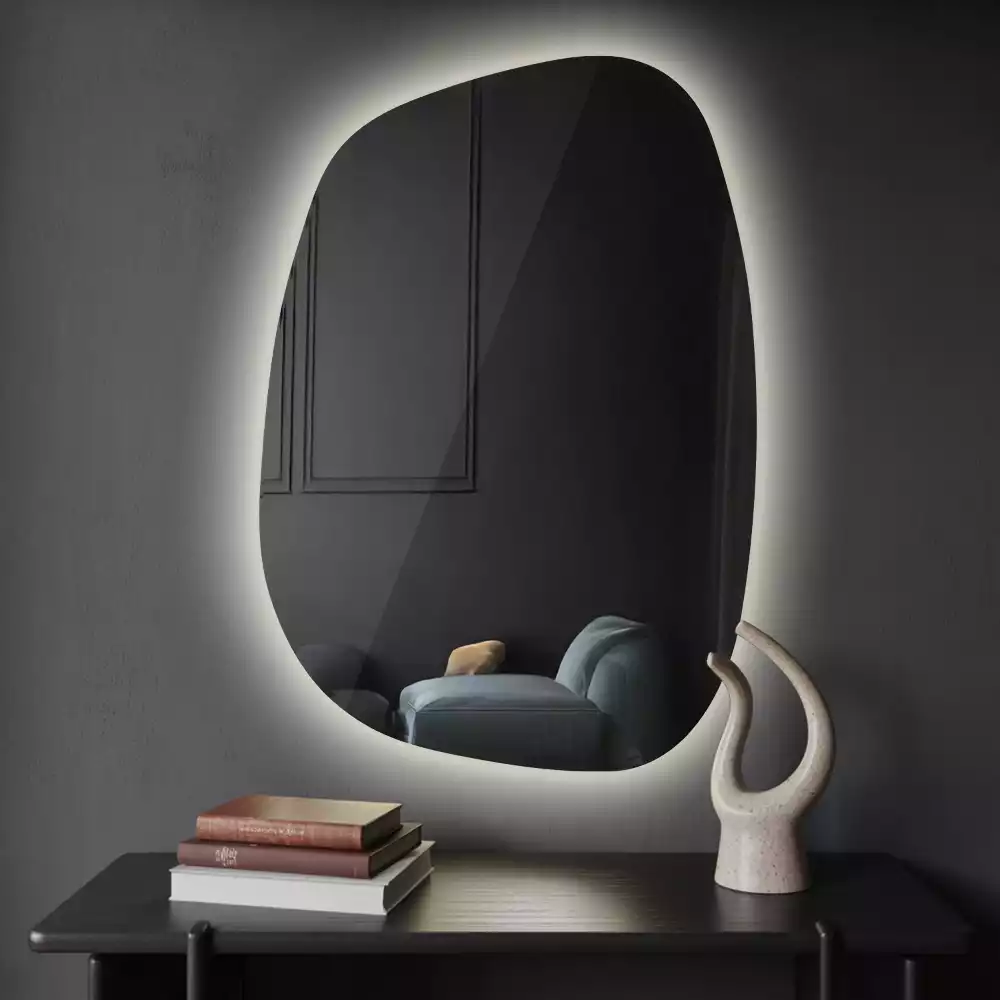Oglindă pentru machiaj cu iluminare LED