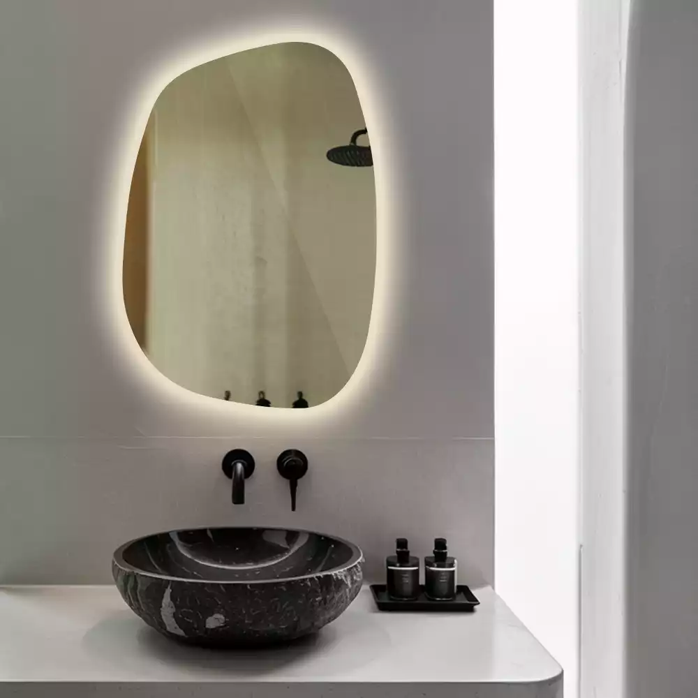Oglindă pentru machiaj cu iluminare LED