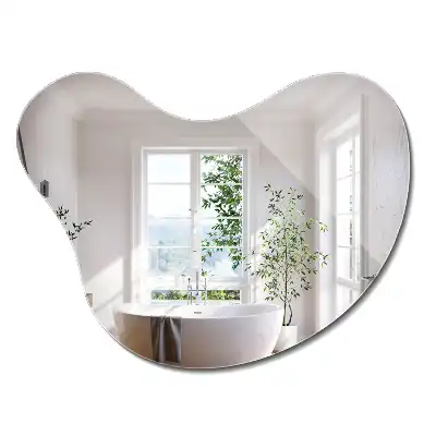 Oglindă decorativă suspendată cu formă organică