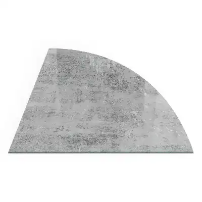 Protecție sub sobă sfert de cerc cu textură abstractă de fundal