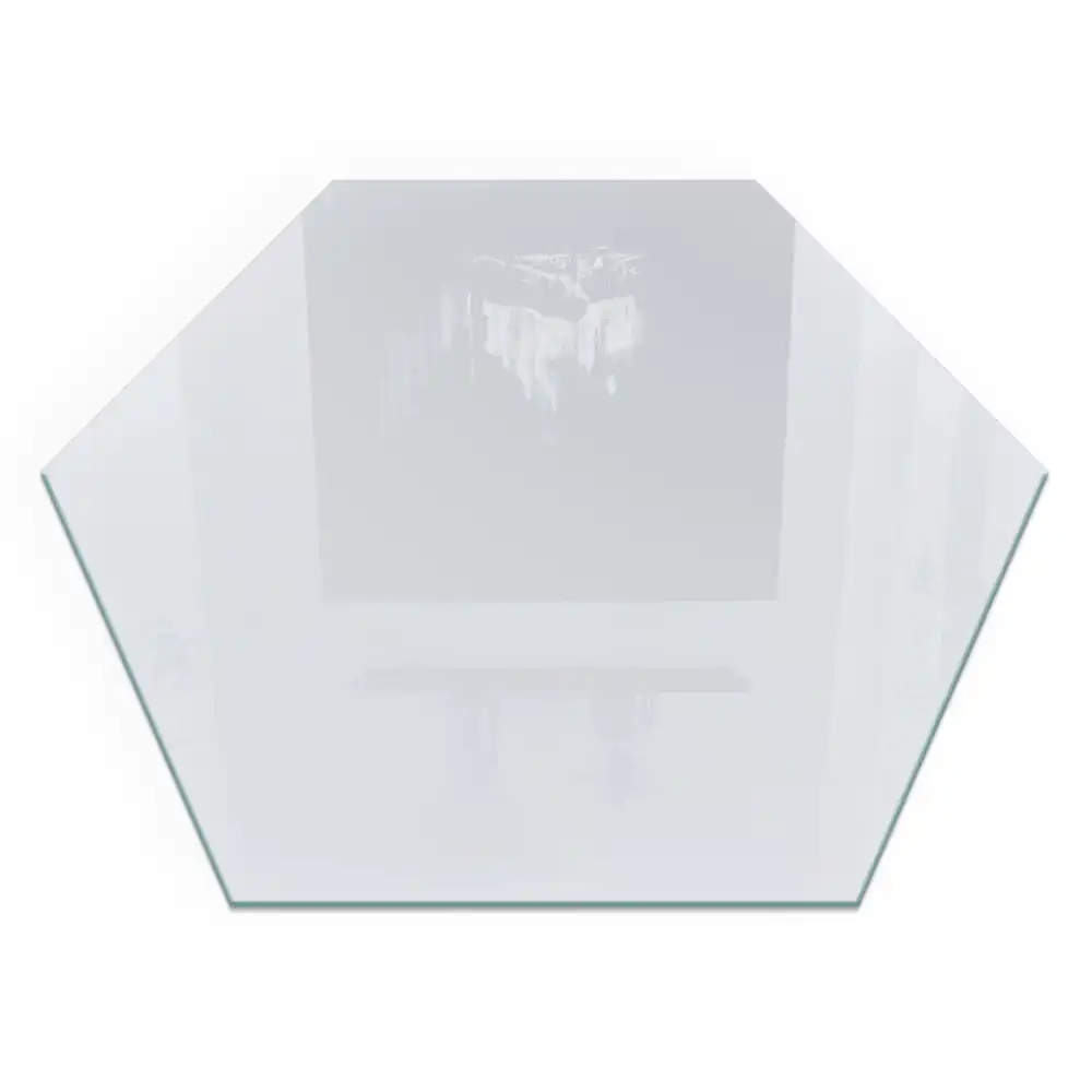 Protecție hexagonală albă pentru sobă