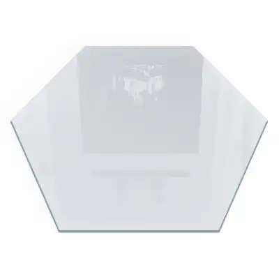 Protecție hexagonală albă pentru sobă