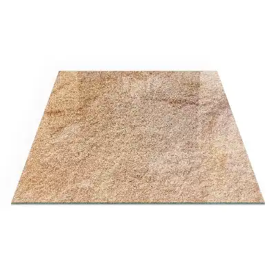 Placă de sticlă pătrată pentru șemineu cu textură de piatră naturală