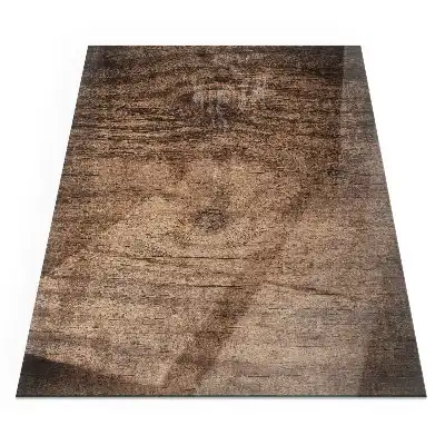 Placă de sticlă dreptunghiulară pentru șemineu cu model natural de lemn