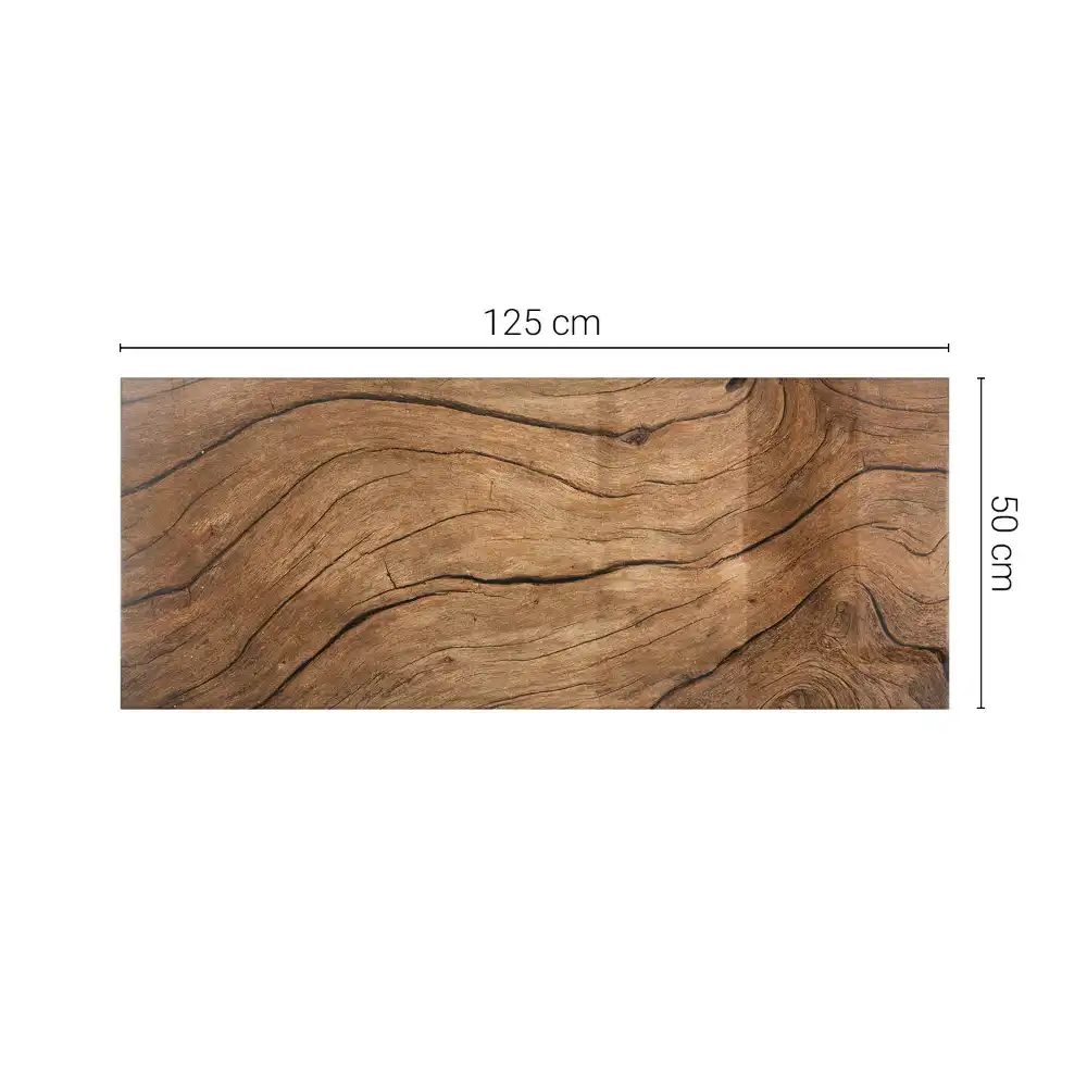 Blat de sticlă cu motiv forestier elegant