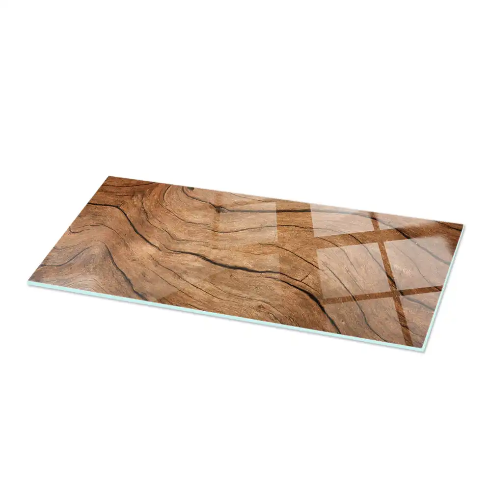 Blat de sticlă cu motiv forestier elegant