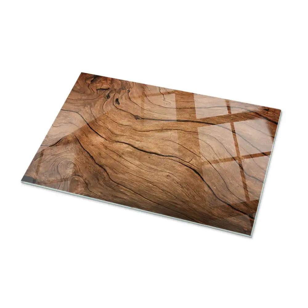 Blat de sticlă cu motiv forestier elegant