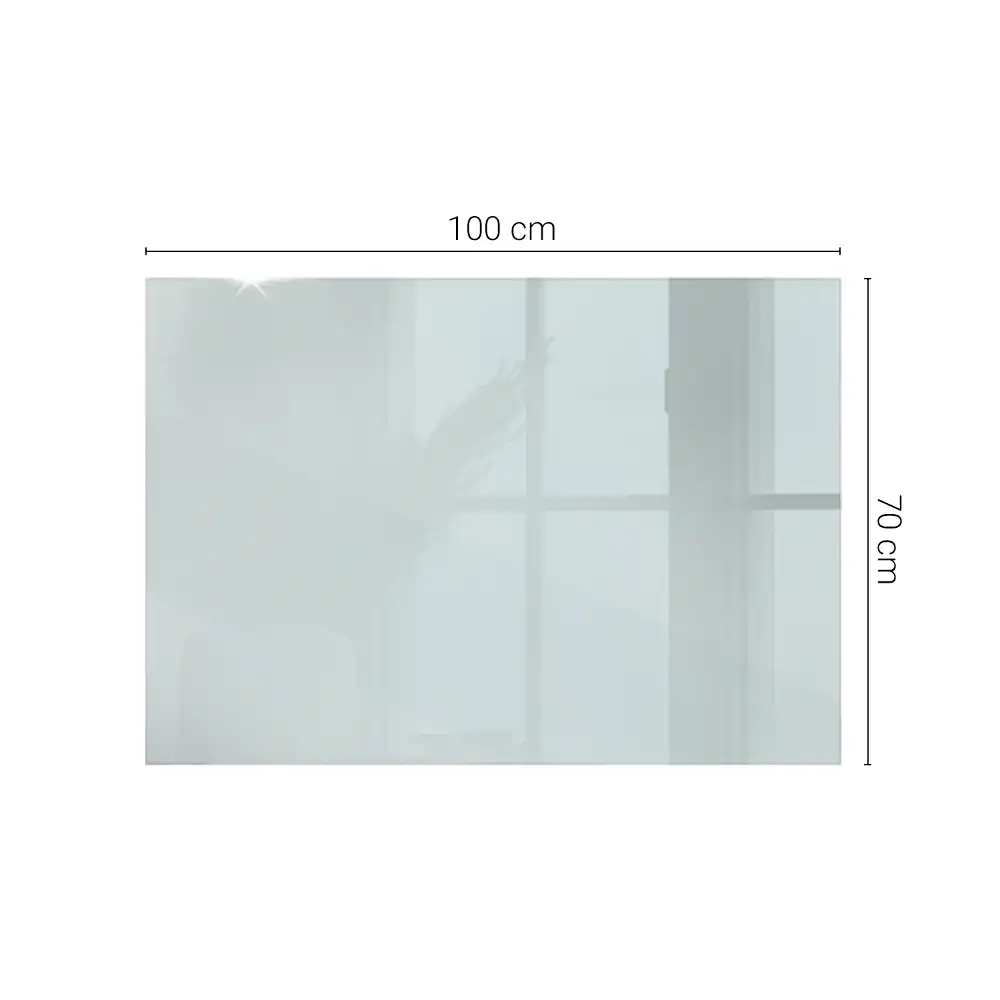 Blat de masă dreptunghiular transparent pentru bucătărie