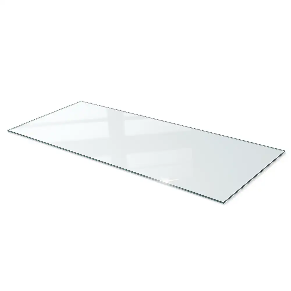 Blat de masă dreptunghiular transparent pentru bucătărie