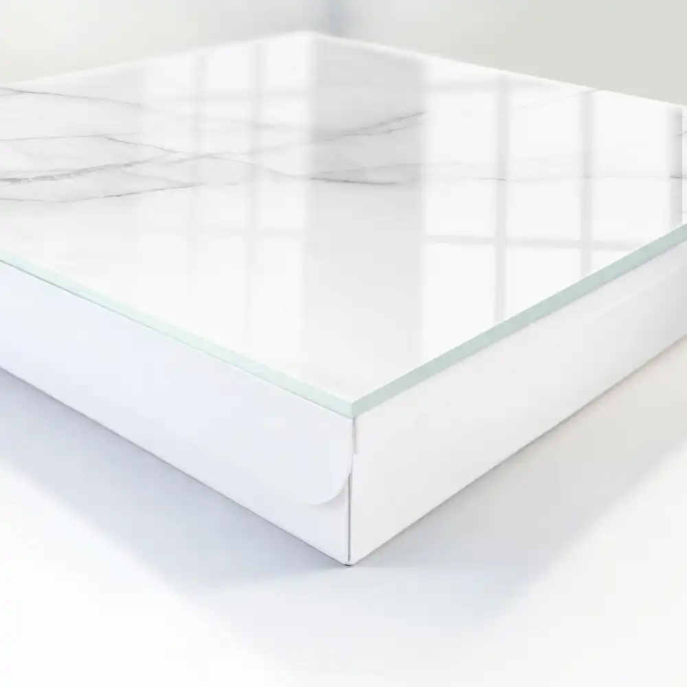 Suport de chei pentru perete cu model de marmură elegant