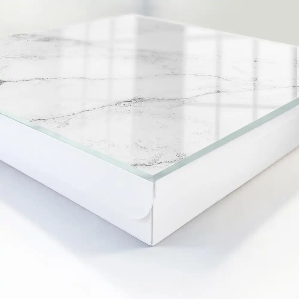 Cutie de chei pentru perete cu design minimalist din piatră gri