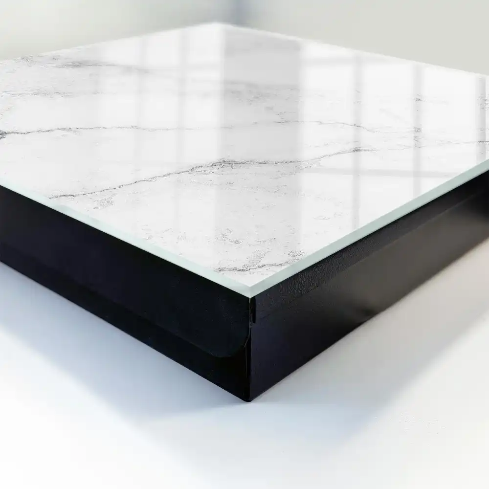 Cutie de chei pentru perete cu design minimalist din piatră gri