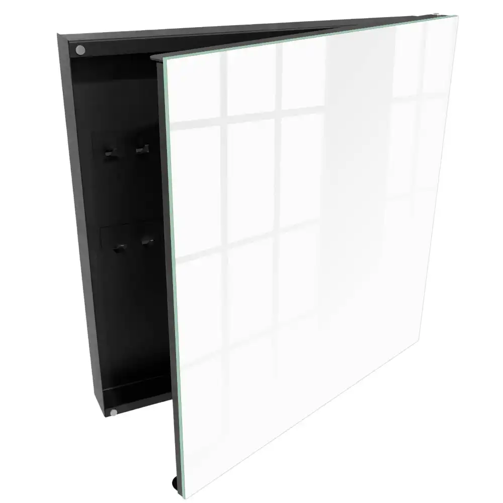 Suport pentru chei de perete minimalist în culoare albă pură