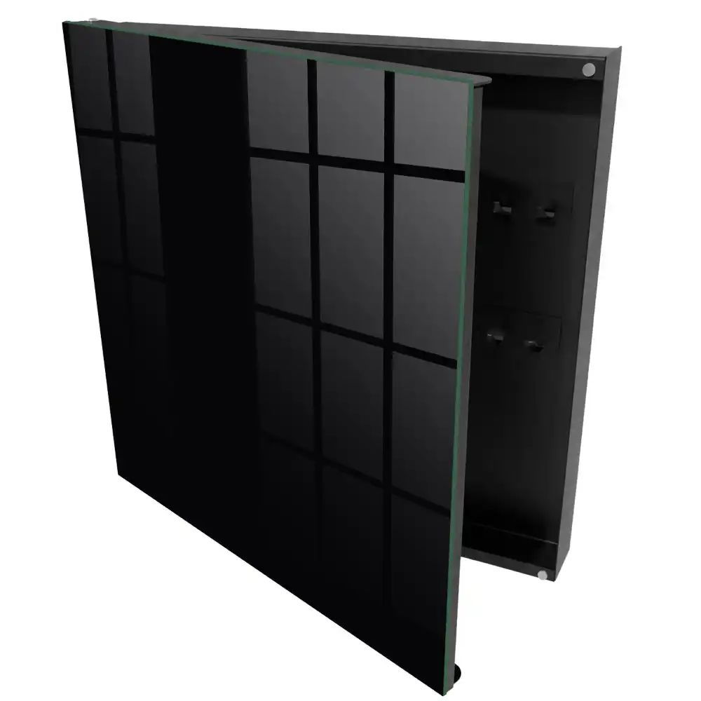 Dulapior pentru chei minimalist cu fundal solid negru