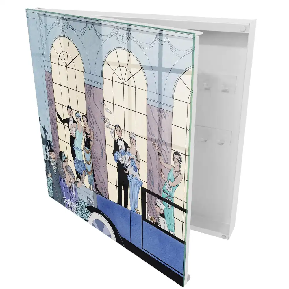 Dulapior pentru chei în stil Art Deco