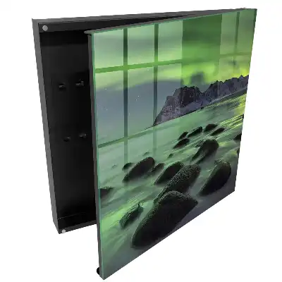 Dulapior pentru chei model Auroră pe coasta stâncoasă