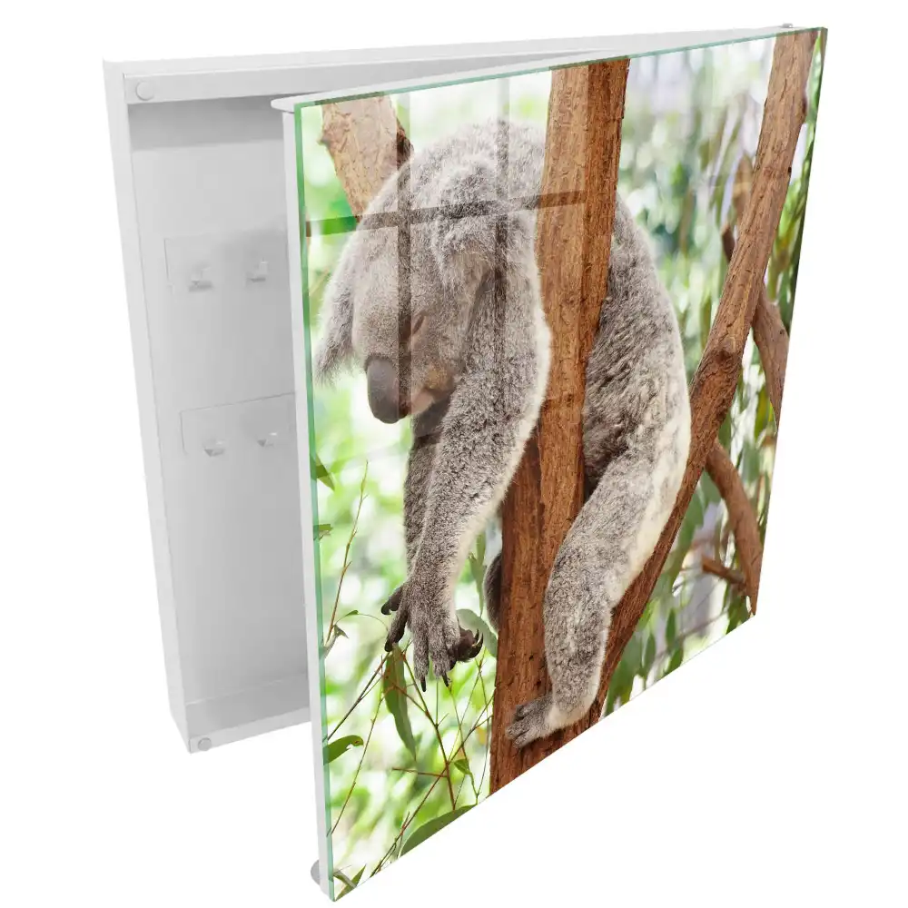 Dulapior pentru chei cu model koala în copac