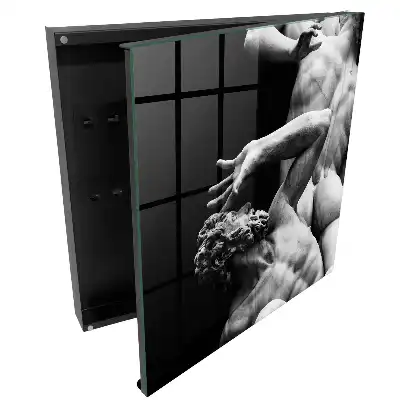 Suport chei de perete cu design decorativ inspirat din sculptura clasică