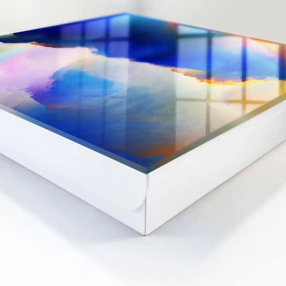 Dulap pentru chei cu design multicolor armonios