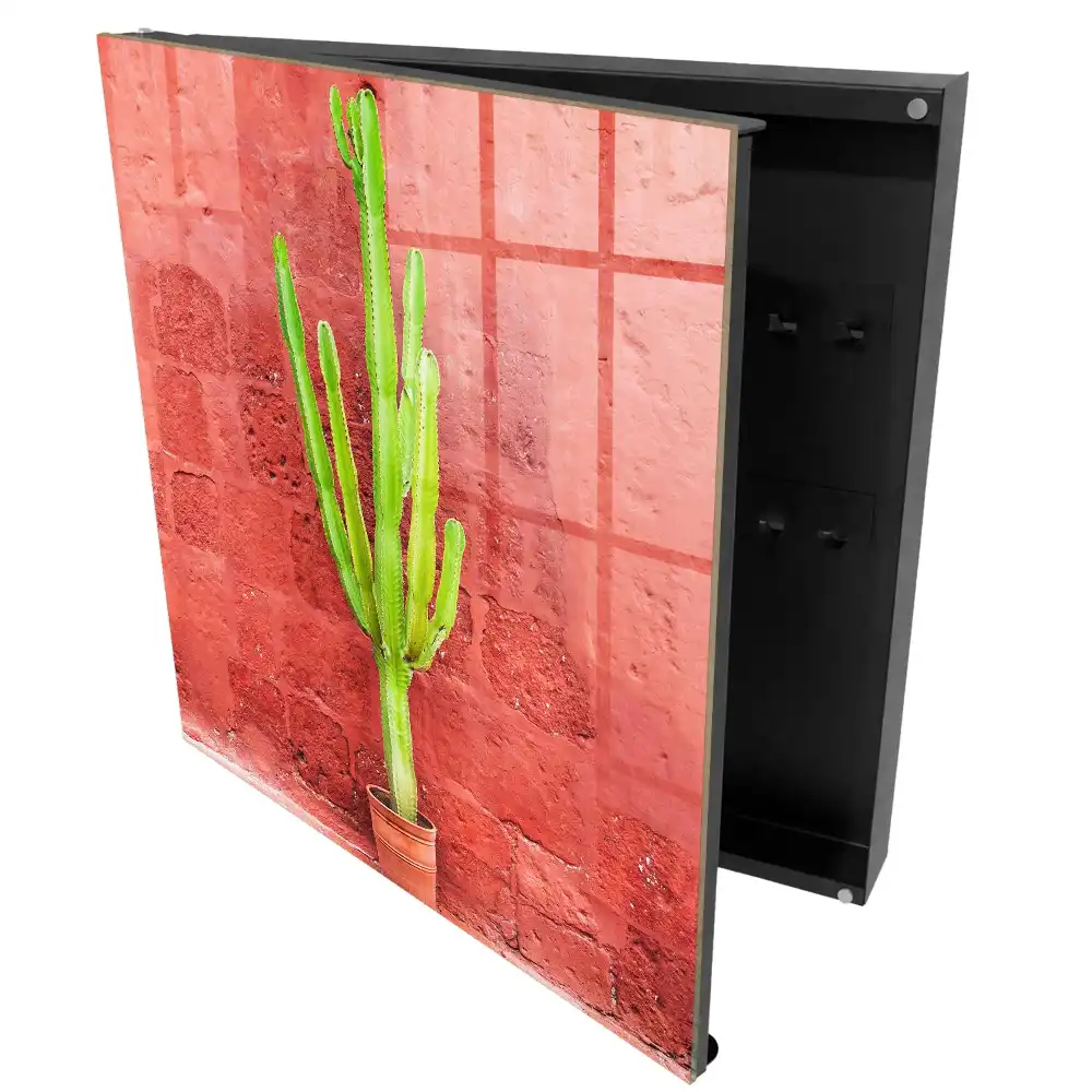 Casetă pentru chei Cactus verde