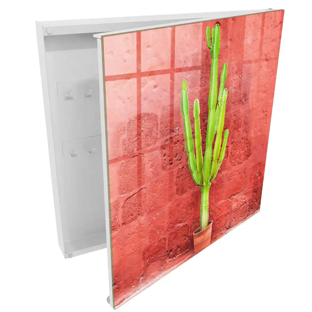 Casetă pentru chei Cactus verde