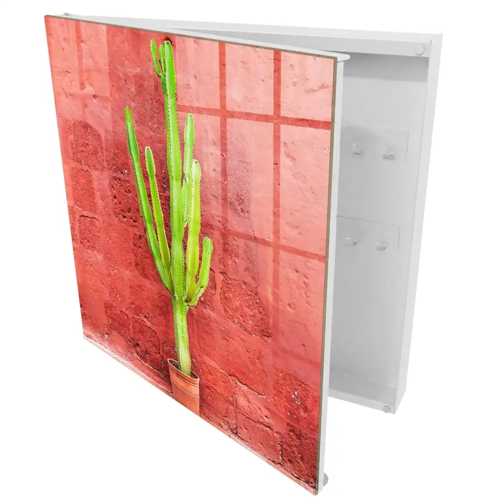 Casetă pentru chei Cactus verde
