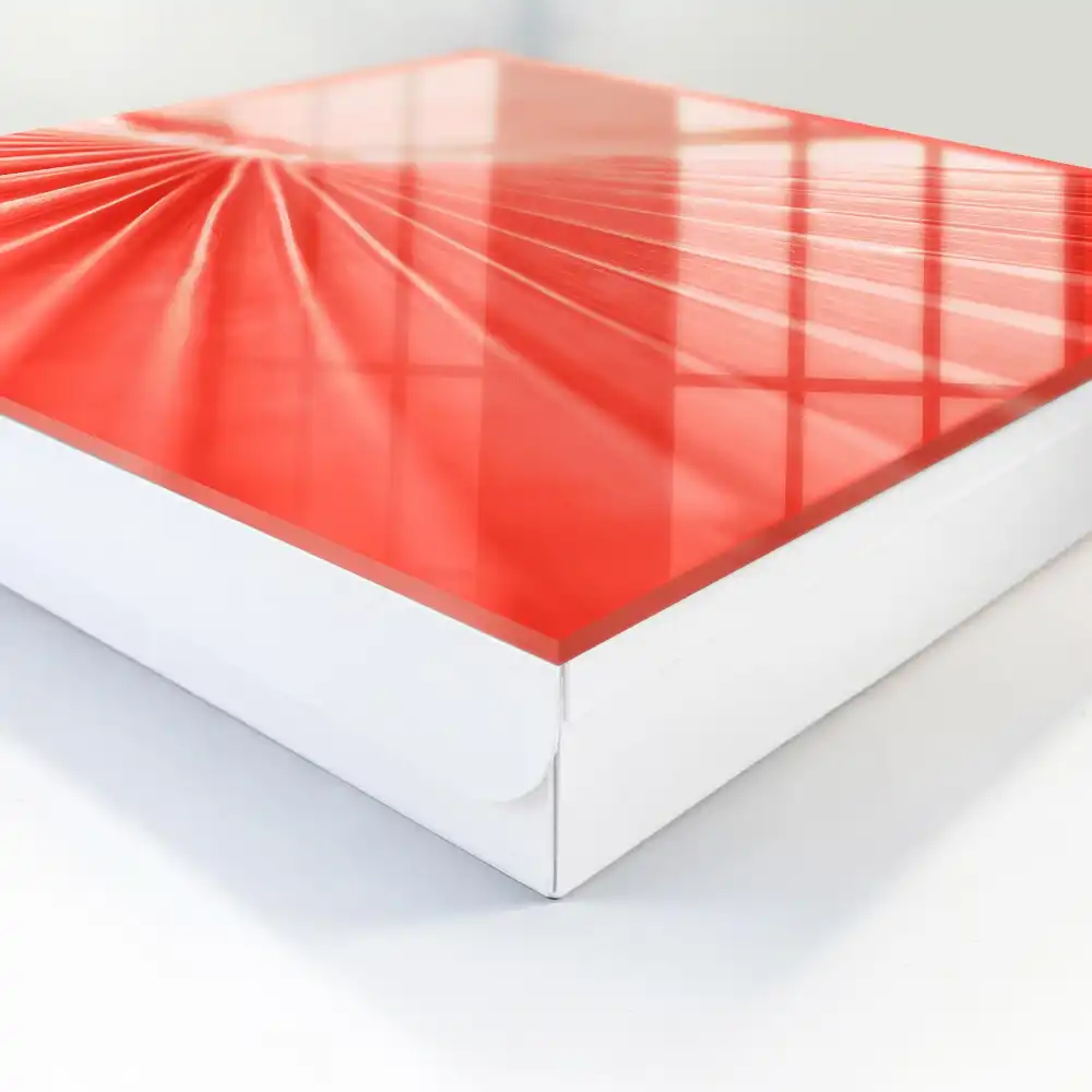 Casetă pentru chei cu model geometric colorat
