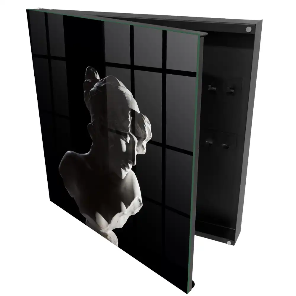 Dulapior pentru chei cu design sculptural în lumină și umbră