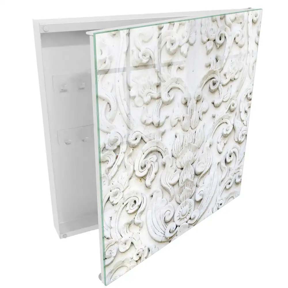 Cutie pentru chei cu design decorativ și finisaje rafinate