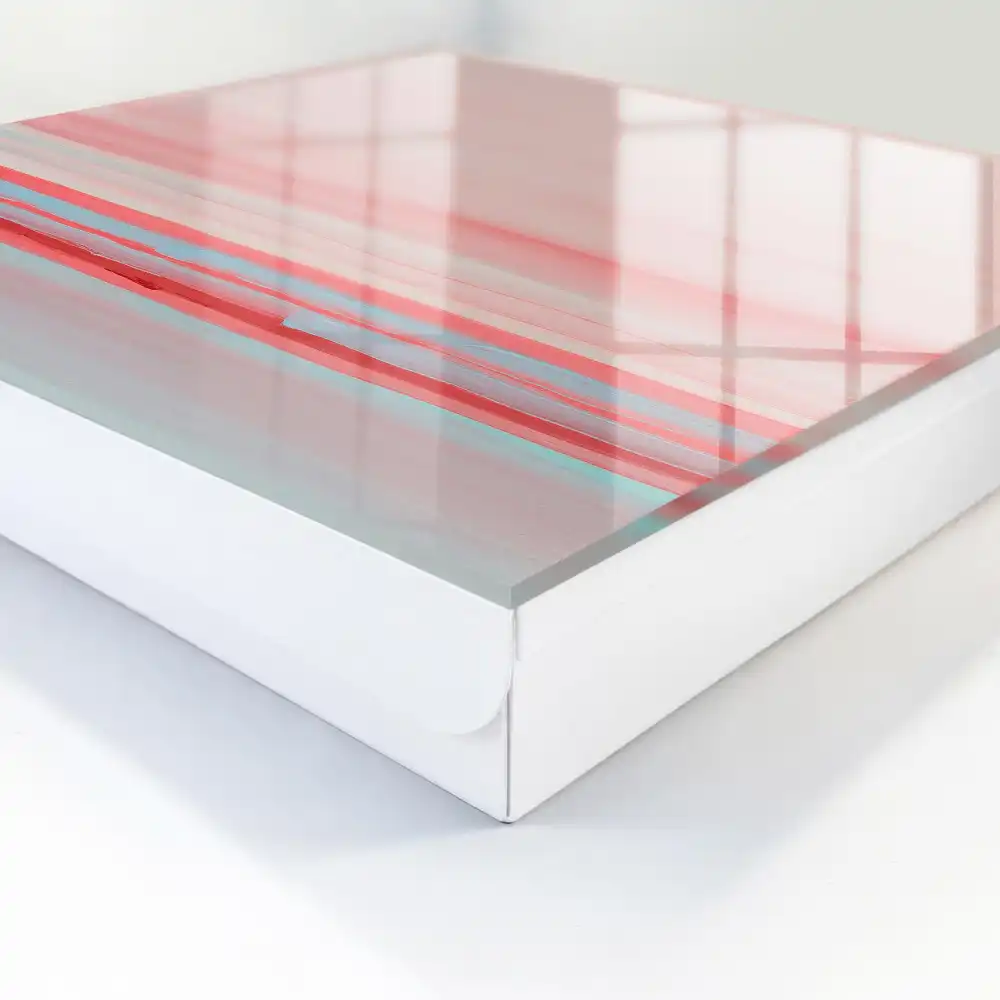 Casetă pentru chei în culori pastelate cu design minimalist