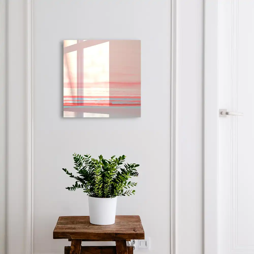 Casetă pentru chei în culori pastelate cu design minimalist