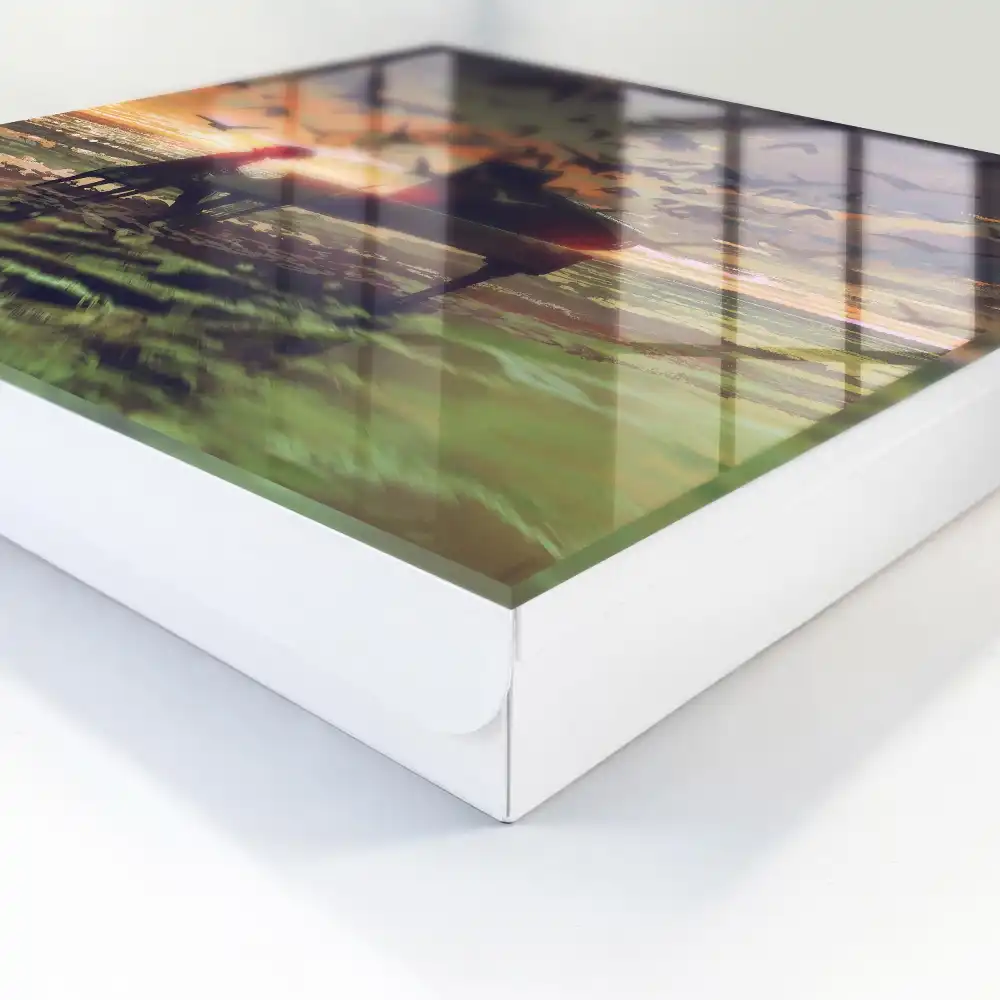 Dulapior pentru chei cu design pianist la apus