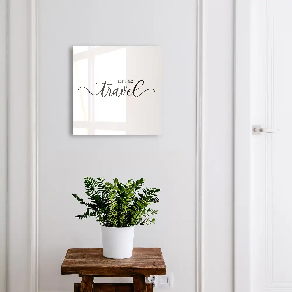 Dulapior pentru chei cu design elegant și inscripție motivațională