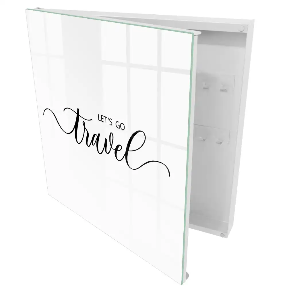 Dulapior pentru chei cu design elegant și inscripție motivațională