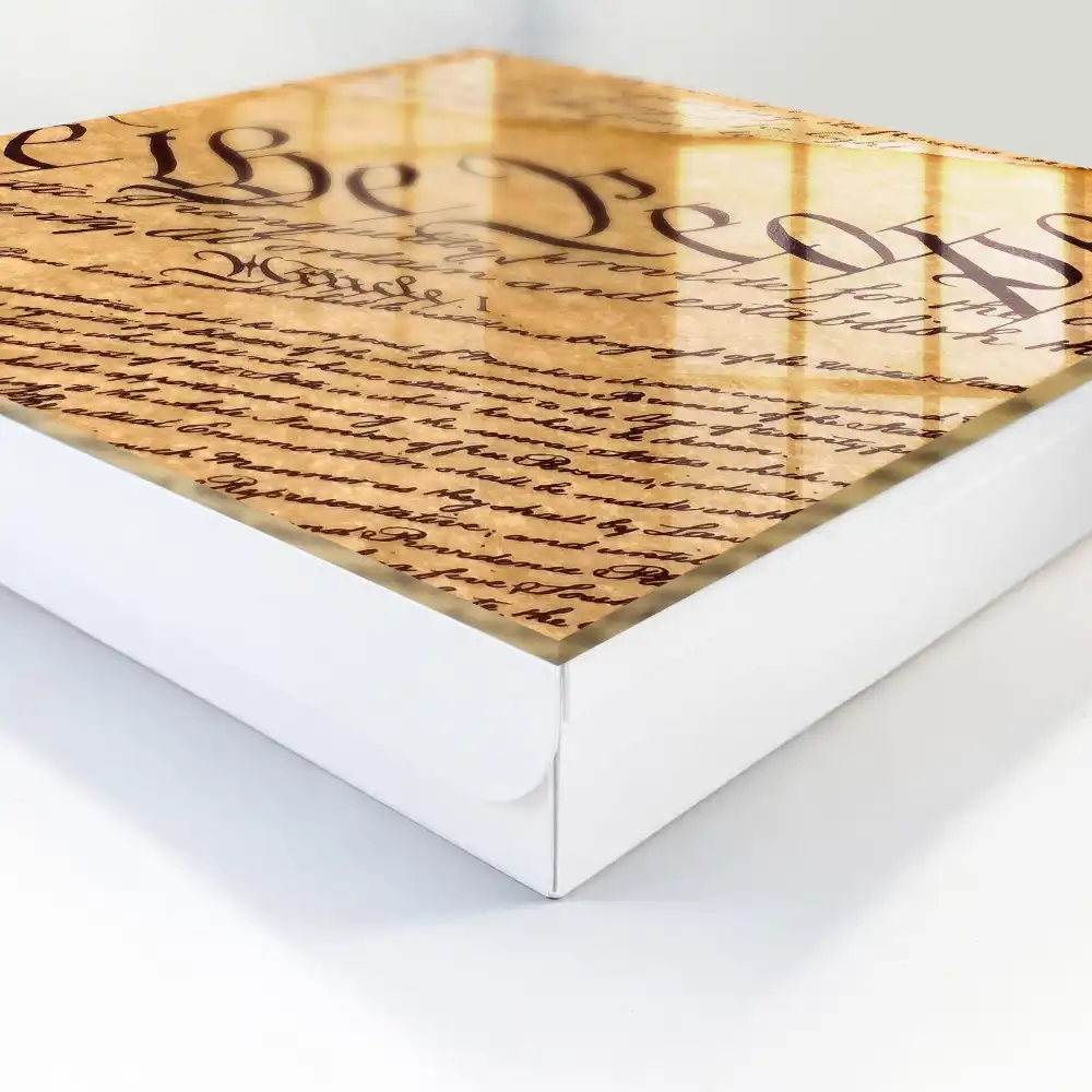 Suport decorativ pentru chei cu scriere elegantă