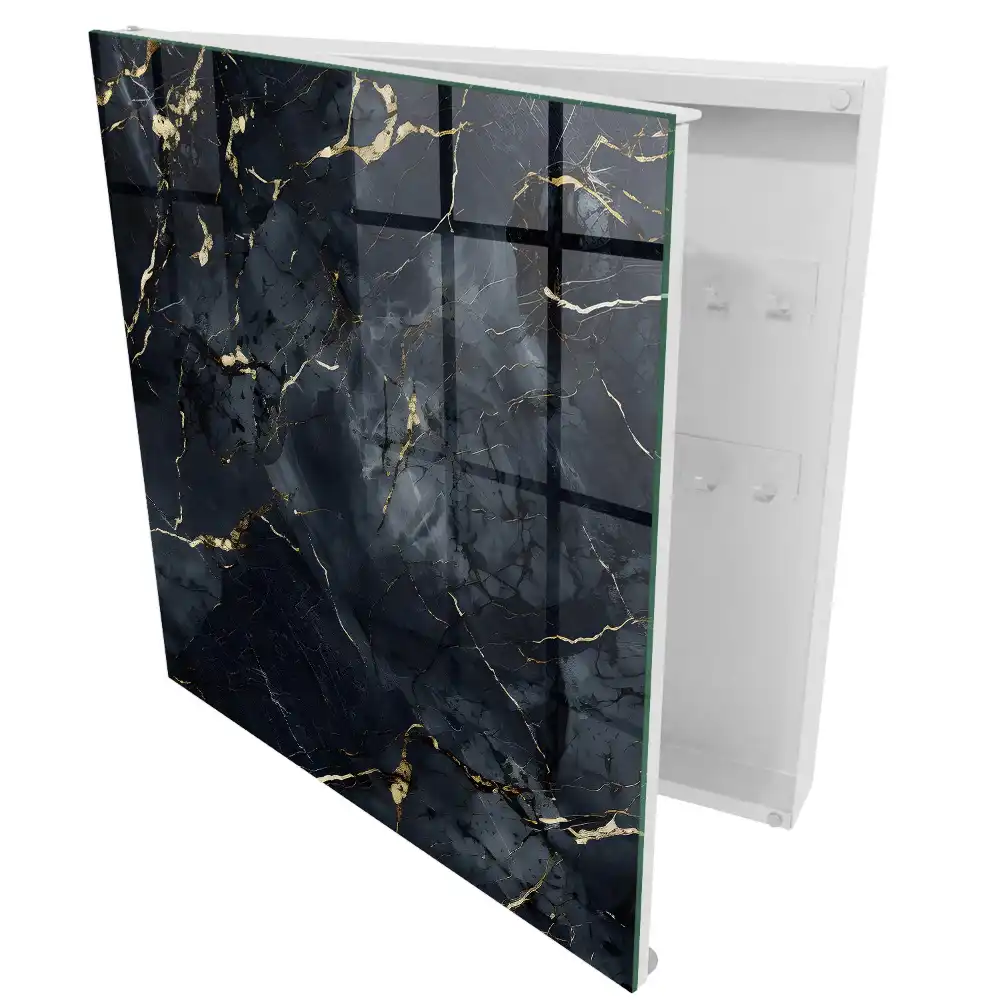 Casetă pentru chei cu model abstract elegant