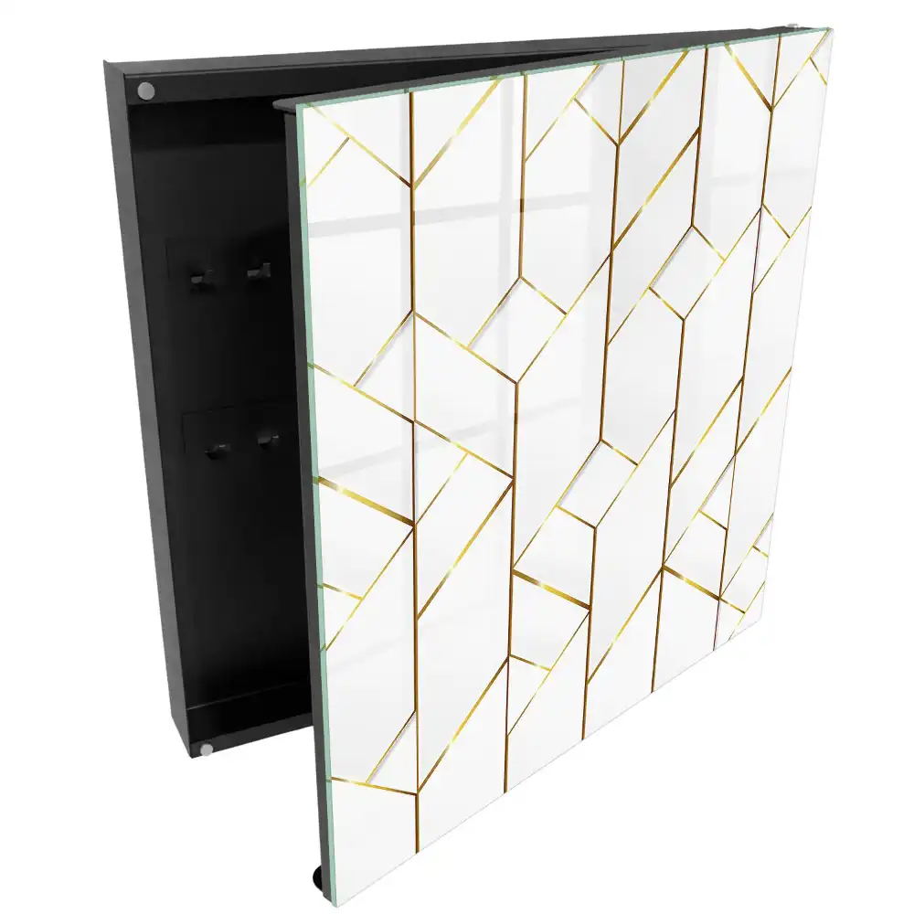 Dulapior pentru chei cu design geometric elegant