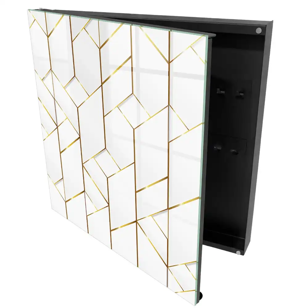 Dulapior pentru chei cu design geometric elegant