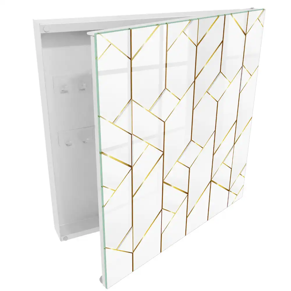 Dulapior pentru chei cu design geometric elegant