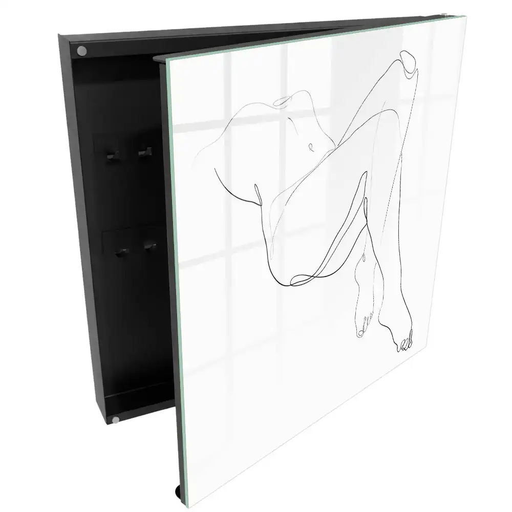 Dulapior pentru chei cu design minimalist