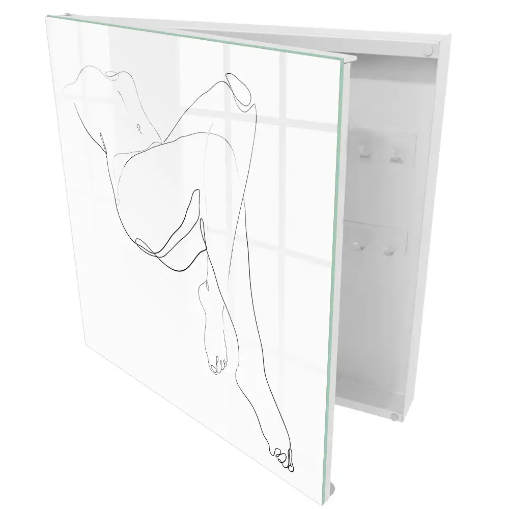 Dulapior pentru chei cu design minimalist
