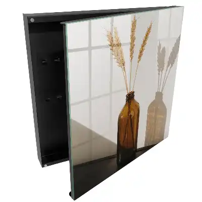 Dulapior pentru chei din sticlă cu design minimalist