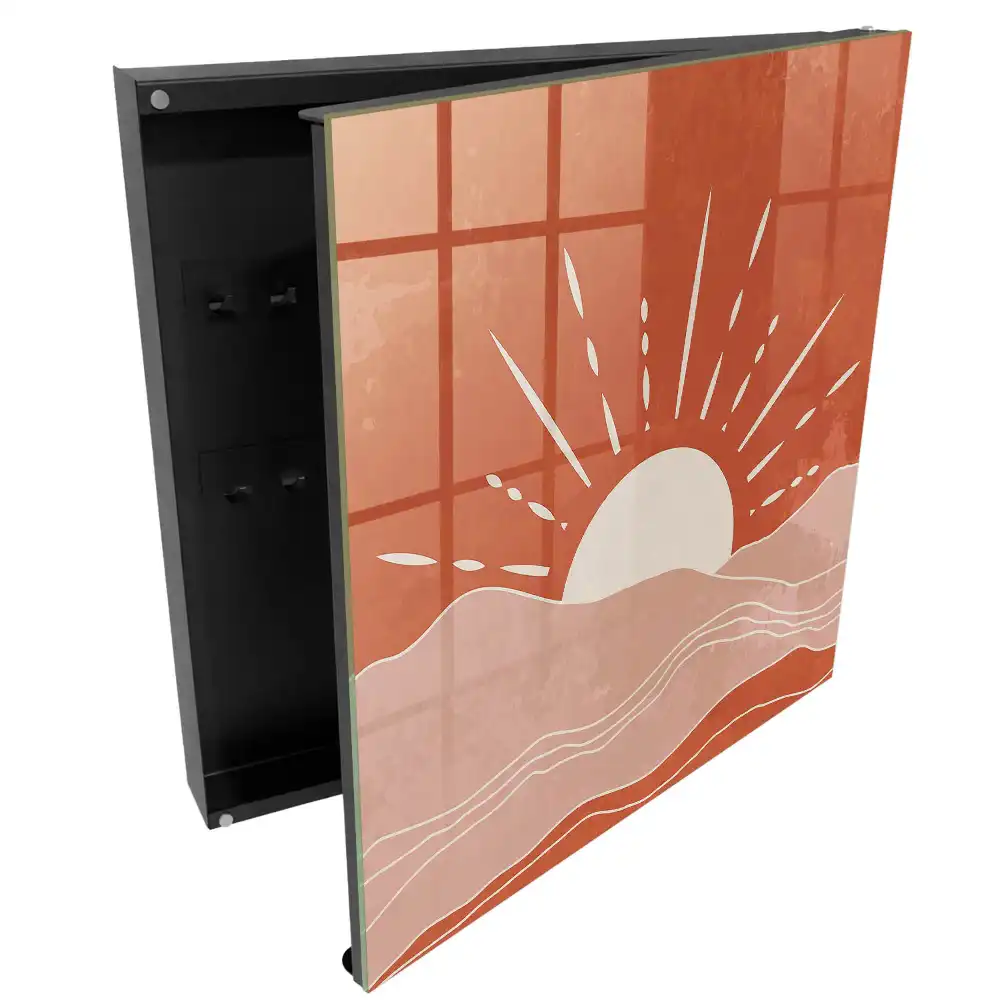 Suport pentru chei de perete Energie și Armonie cu design minimalist