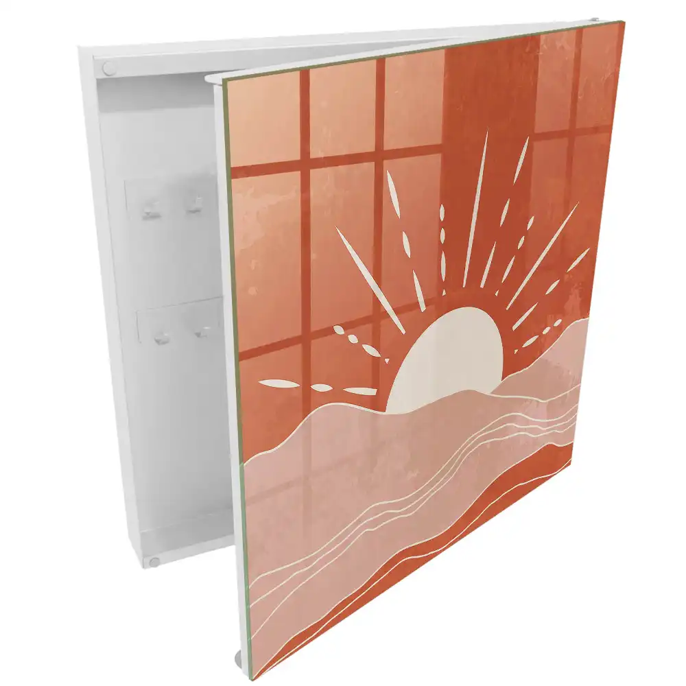 Suport pentru chei de perete Energie și Armonie cu design minimalist