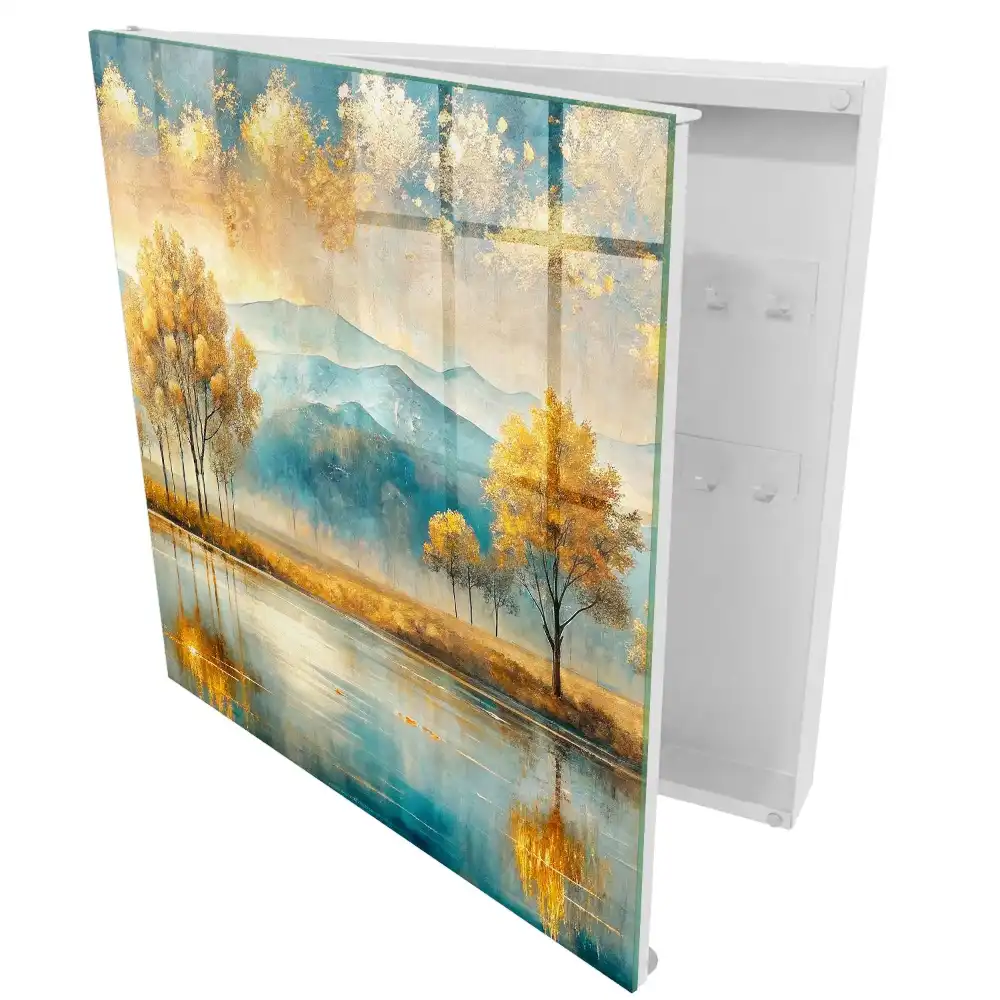 Casetă pentru chei cu design marin