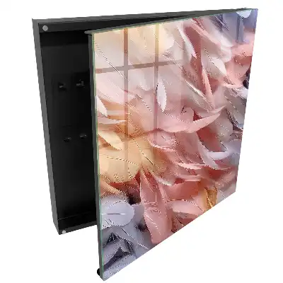 Casetă pentru chei cu design în nuanțe pastelate